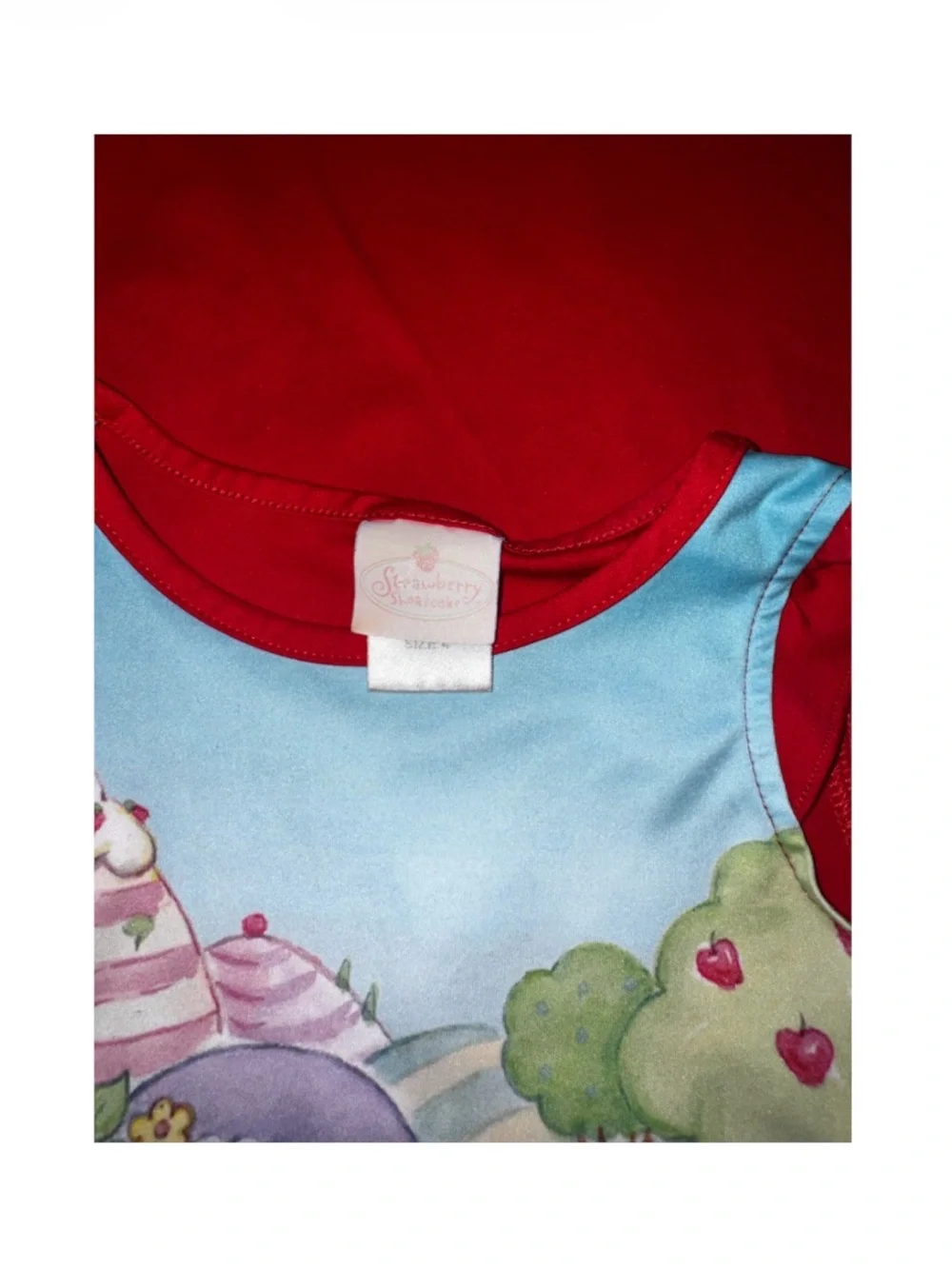 Vintage Strawberry Shortcake Girls Nightgown
